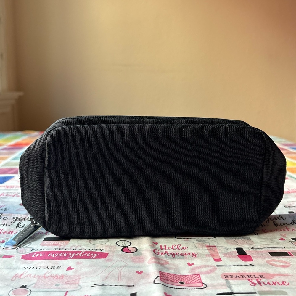 Bobbi Brown Black Textured Pouch View 4